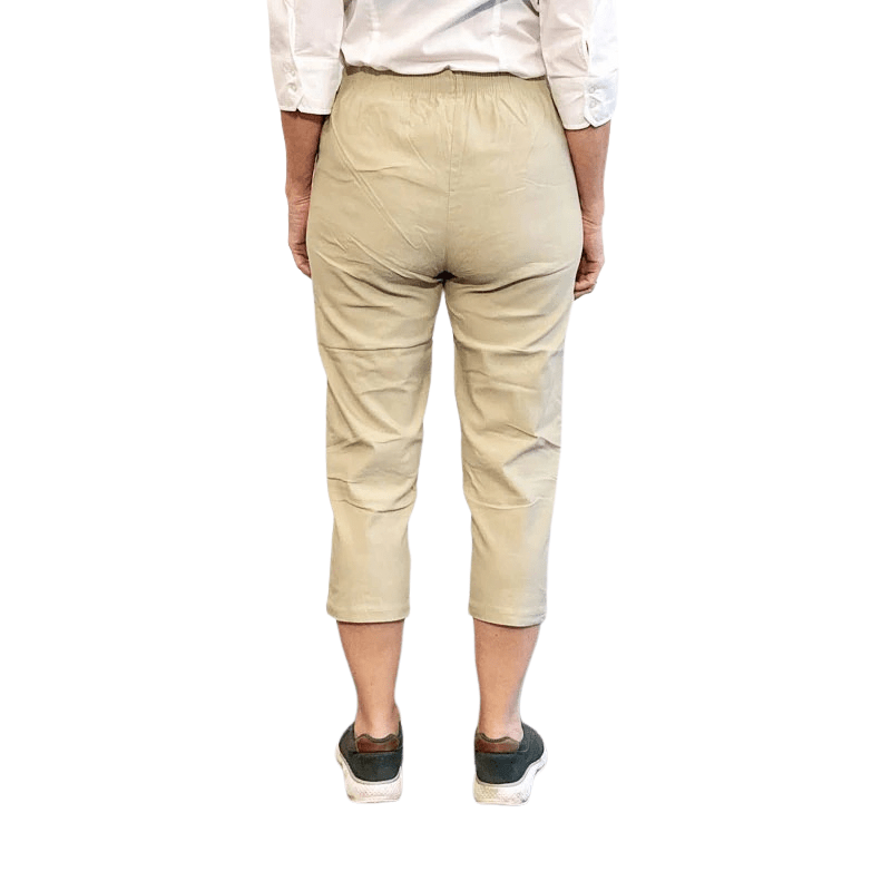 Capri damebukser - Beige