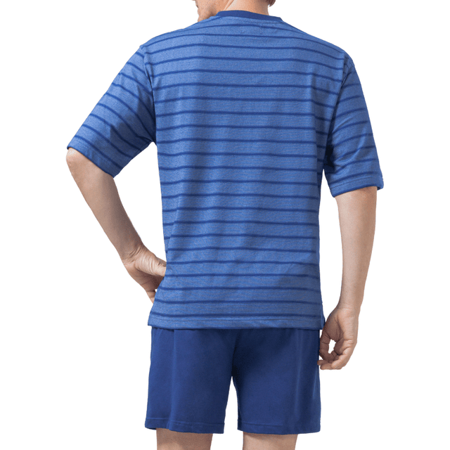 Nattøj med korte ærmer - Blå