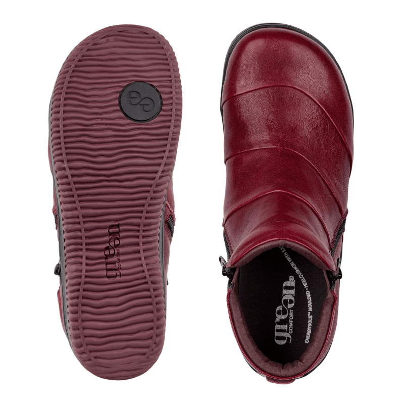 Green Comfort foret damestøvlet - Bordeaux