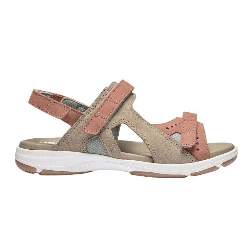 New Feet sporty damesandal - Rosa