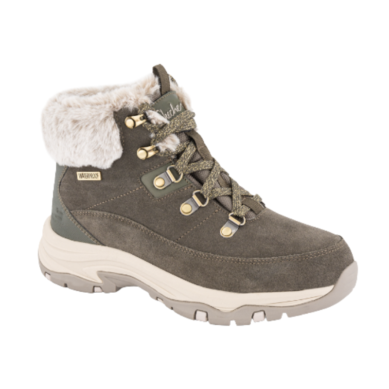 Skechers Outdoor Damenstiefel - Olivengrün