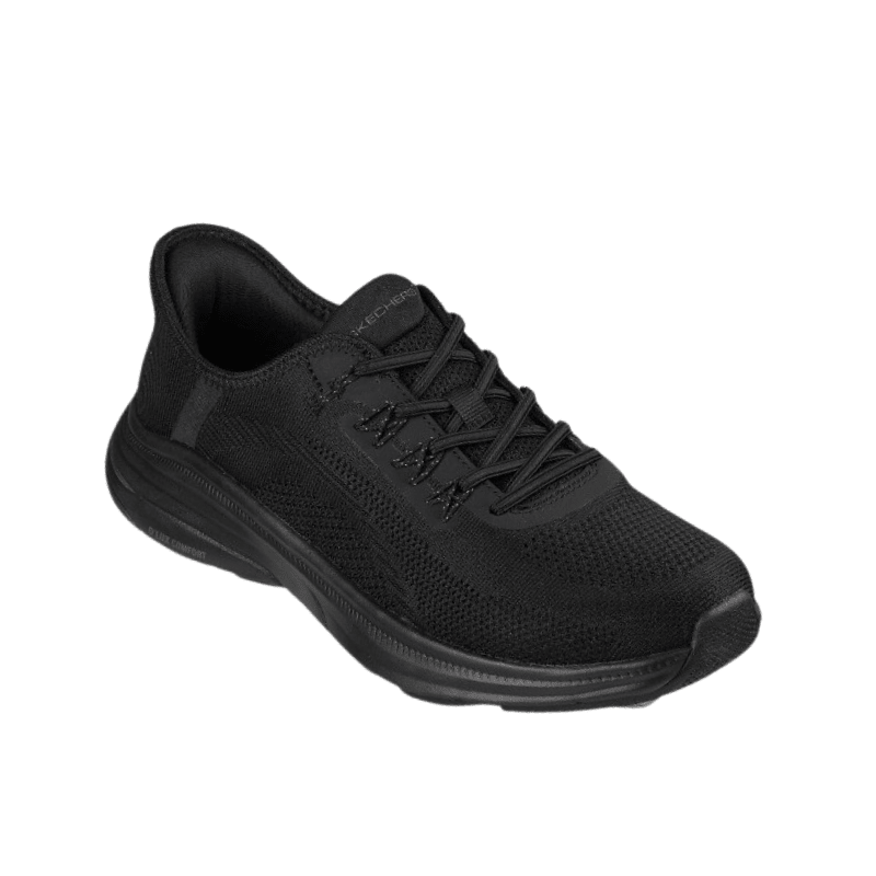 Skechers slip-in damesneaker - Sort