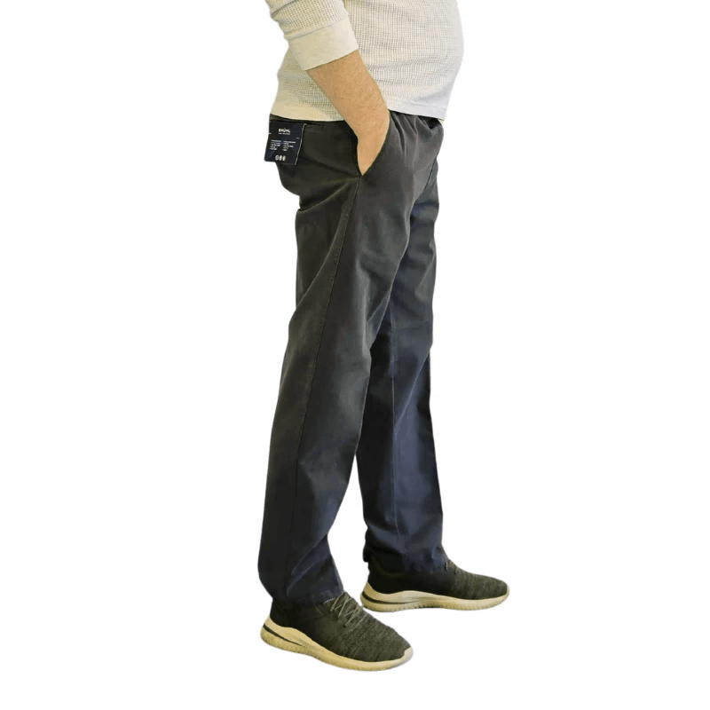 Bukser med elastik i taljen - Grå