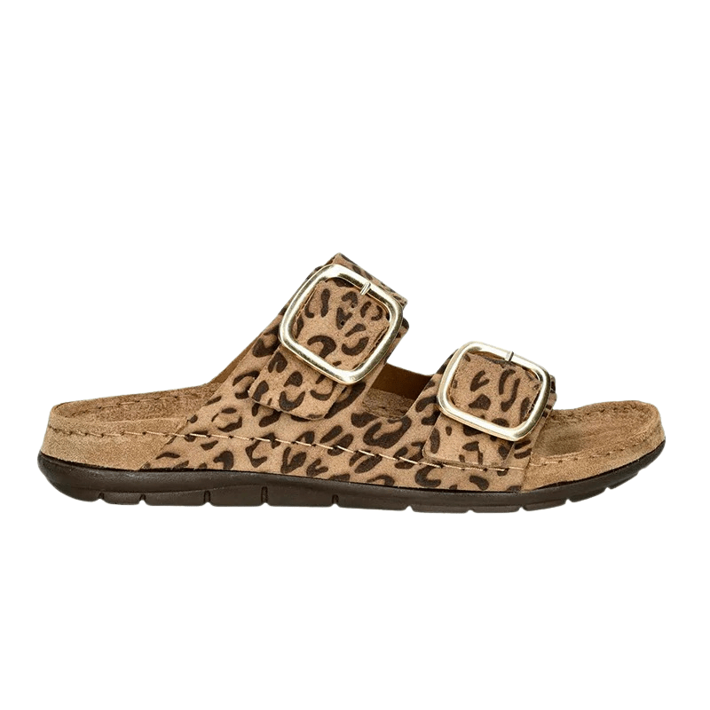 Rohde dameslipper - Leopard - Seniorshop
