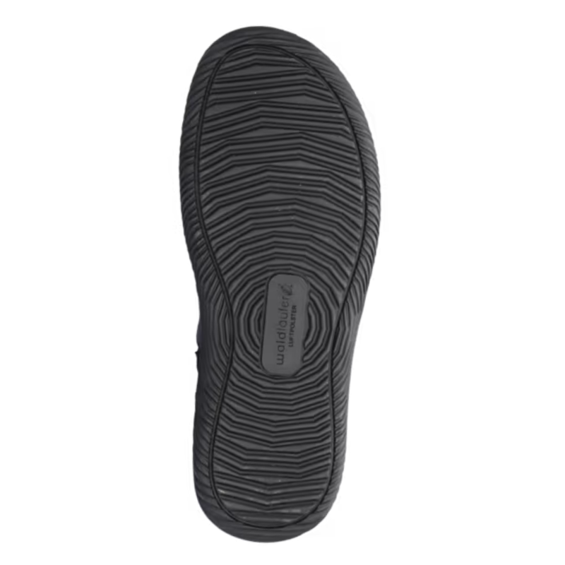 Waldläufer Damenstiefelette – Schwarz