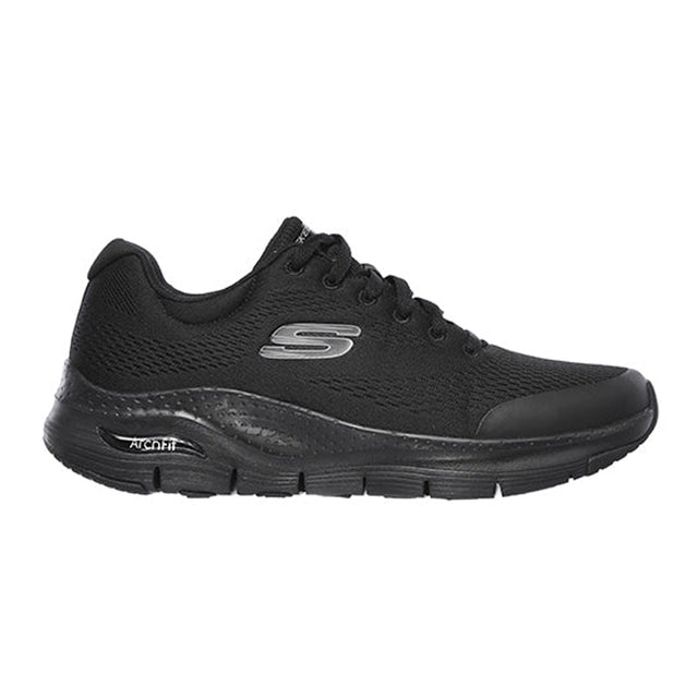 Skechers herresneaker - Sort - Seniorshop