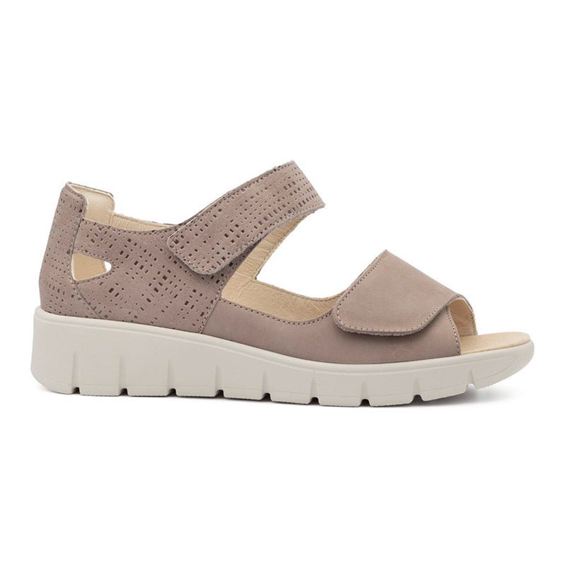 Waldläufer damesandal - Beige - Seniorshop