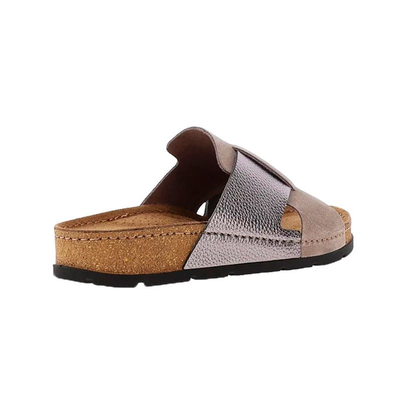 Rohde damesandal - Sølv/grå - Seniorshop