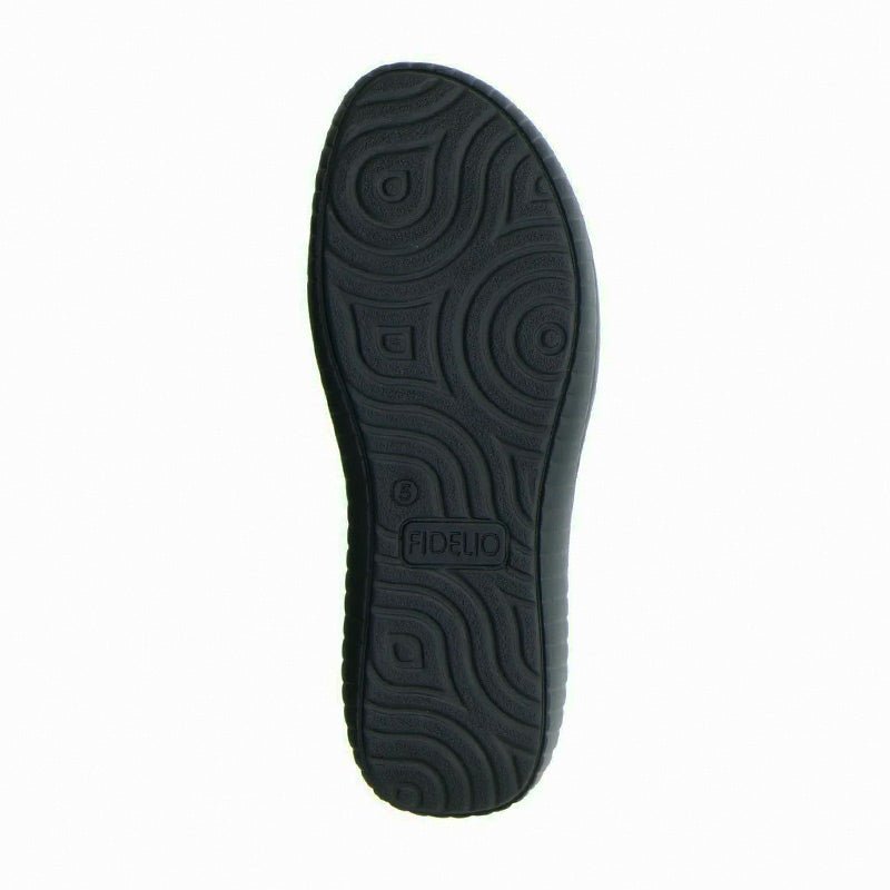 Hartjes let damesko i læder - Sort