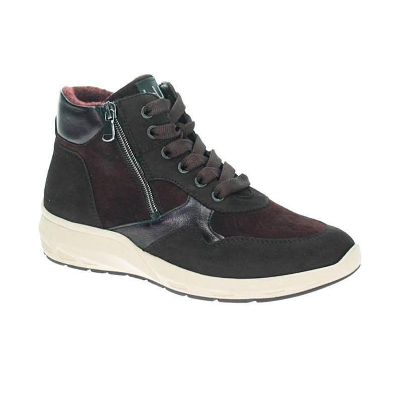 Waldläufer sporty damestøvle - Brun - Seniorshop