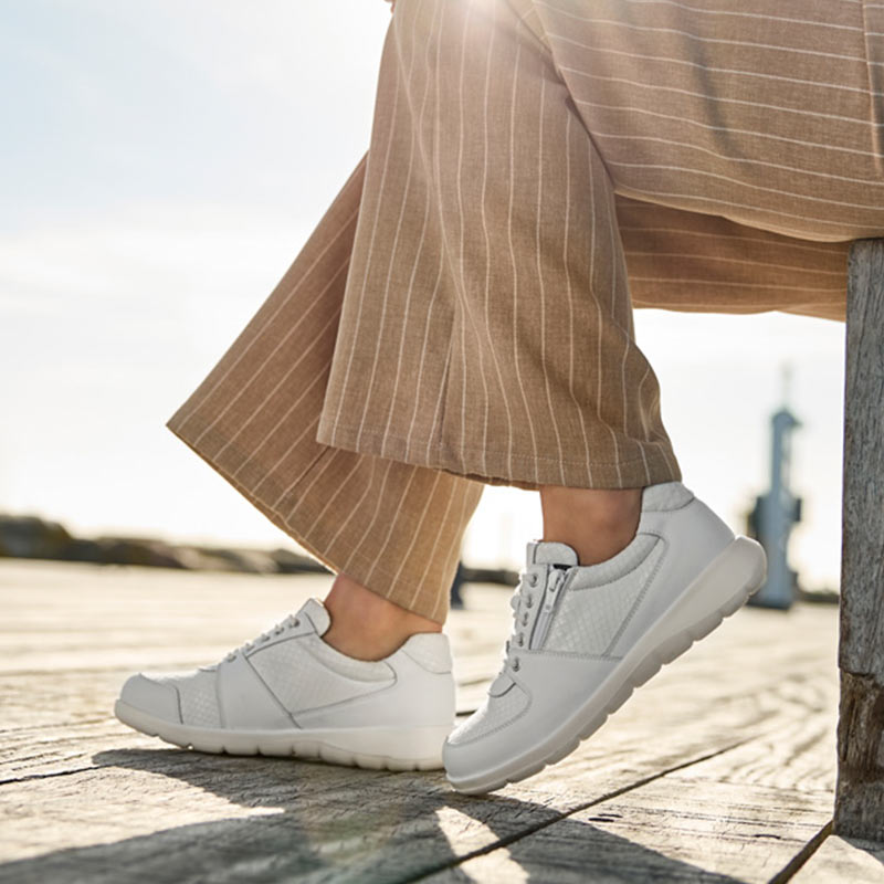 New Feet damesneaker - Hvid - Seniorshop