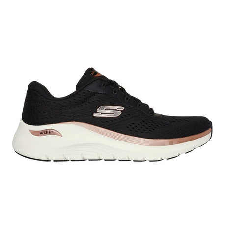 Skechers let damesneaker - Sort - Seniorshop