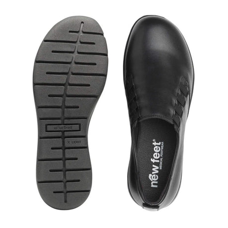 New Feet dameloafer - Sort - Seniorshop