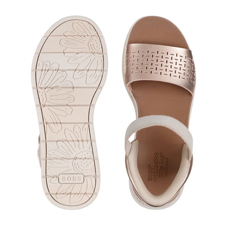 Skechers slip - in damesandal - Rosaguld - Seniorshop