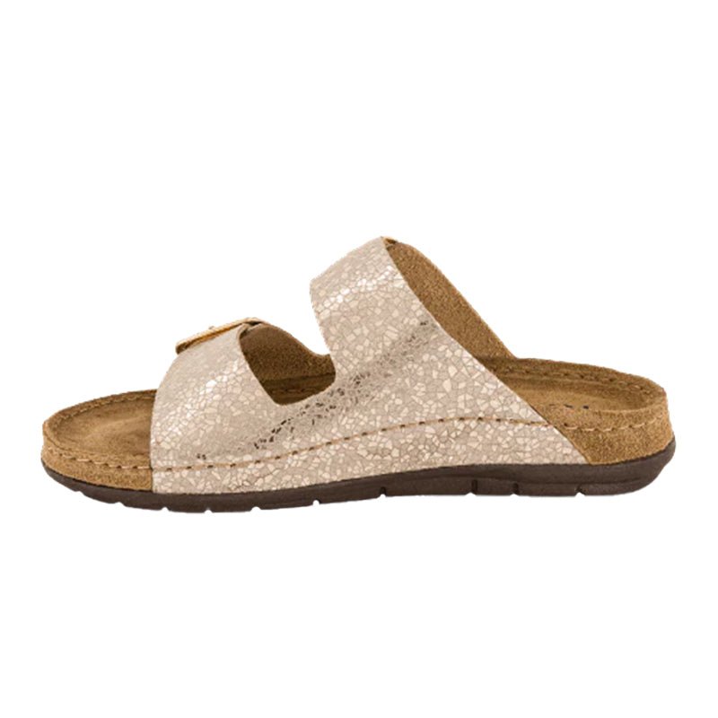 Rohde dameslipper - Gylden - Seniorshop