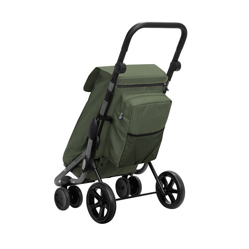 Go Plus indkøbsvogn med termorum - Blå - Seniorshop