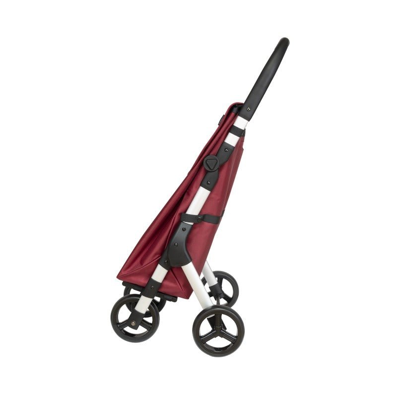 Muuvi Up indkøbsvogn - Rød - Seniorshop