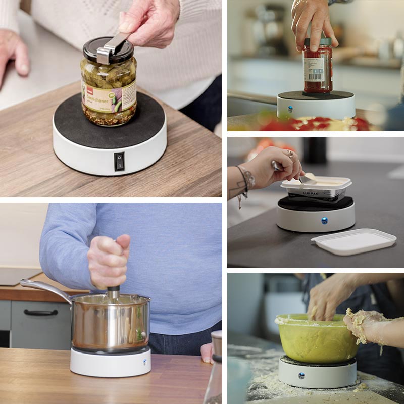 Easy - Up® fastholder til enhåndsbrug - inkl. tilbehør - Seniorshop