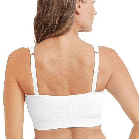 Hvid postoperativ BH - Emilia - Seniorshop