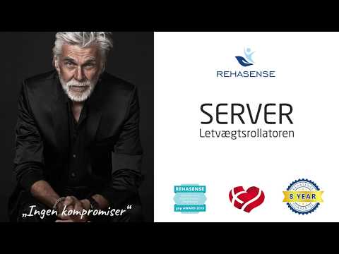 Server HD rollator - bredt sæde - Seniorshop