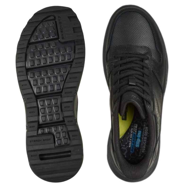 Skechers slip-in Herrensneaker - Schwarz