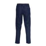 Jeans mit elastischem Bund - Blau