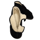 Extro Style Therapieschuh mit Wollfutter - Schwarz