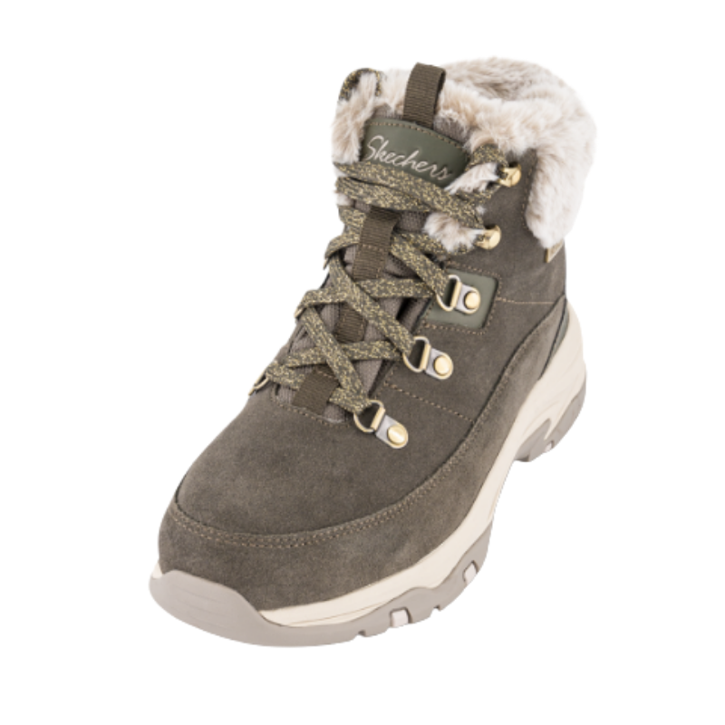 Skechers Outdoor Damenstiefel - Olivengrün
