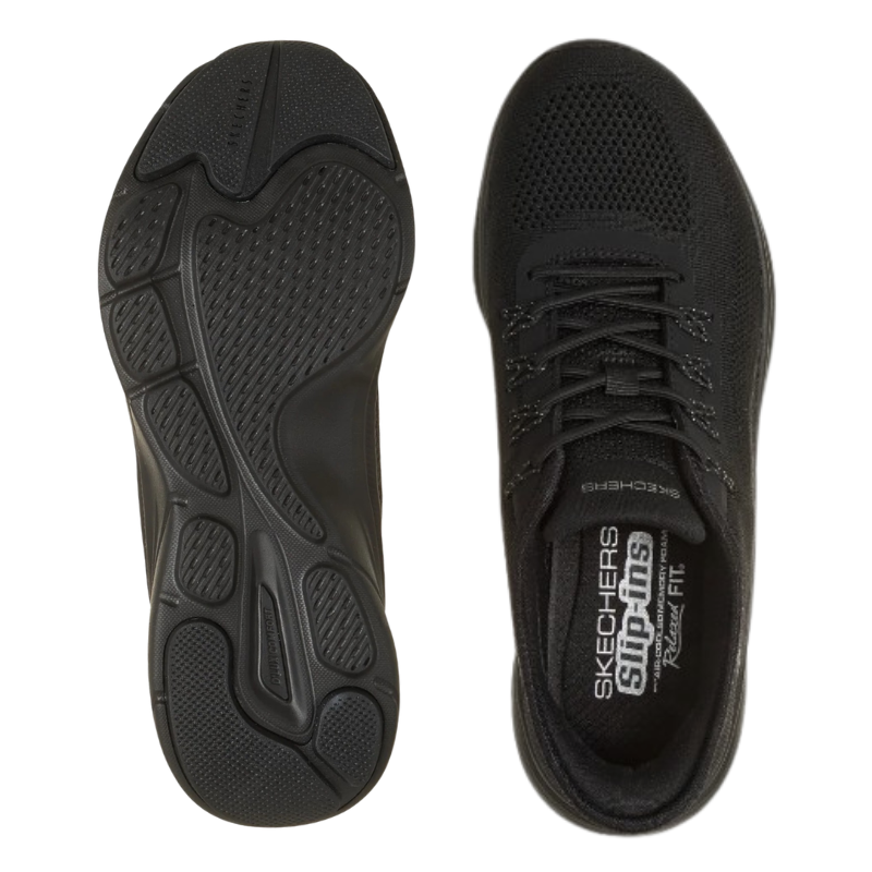 Skechers slip-in Damen-Sneaker - Schwarz