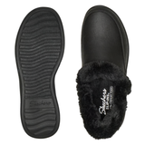 Skechers slip-in Damenhausschuhe - Schwarz