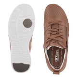 Green Comfort damesneaker - Cognac