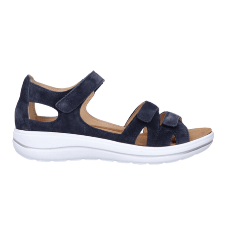 Hartjes stabil damesandal - Mørkeblå