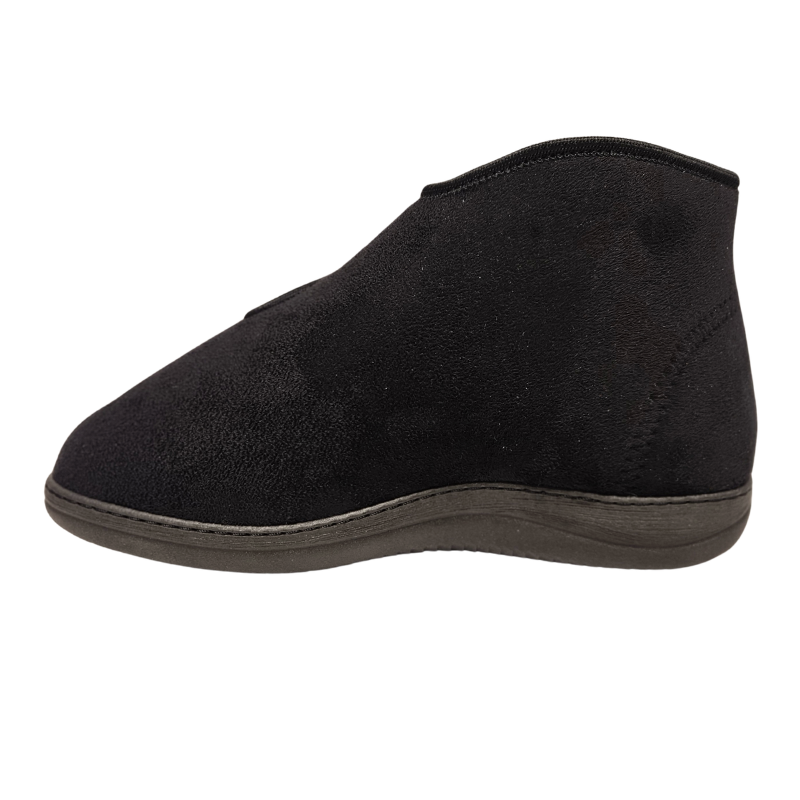 Extro Style Therapieschuh mit Wollfutter - Schwarz