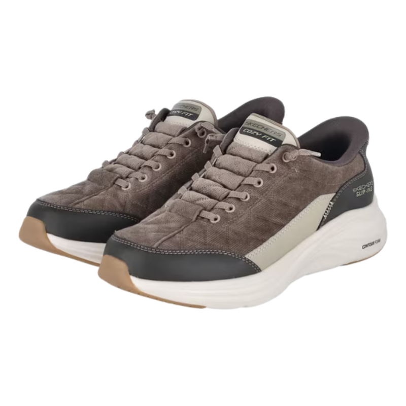 Skechers slip-in Herrensneaker - Oliv