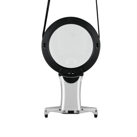 Sylup med snor og lys - 2x / 6x forstørrelse