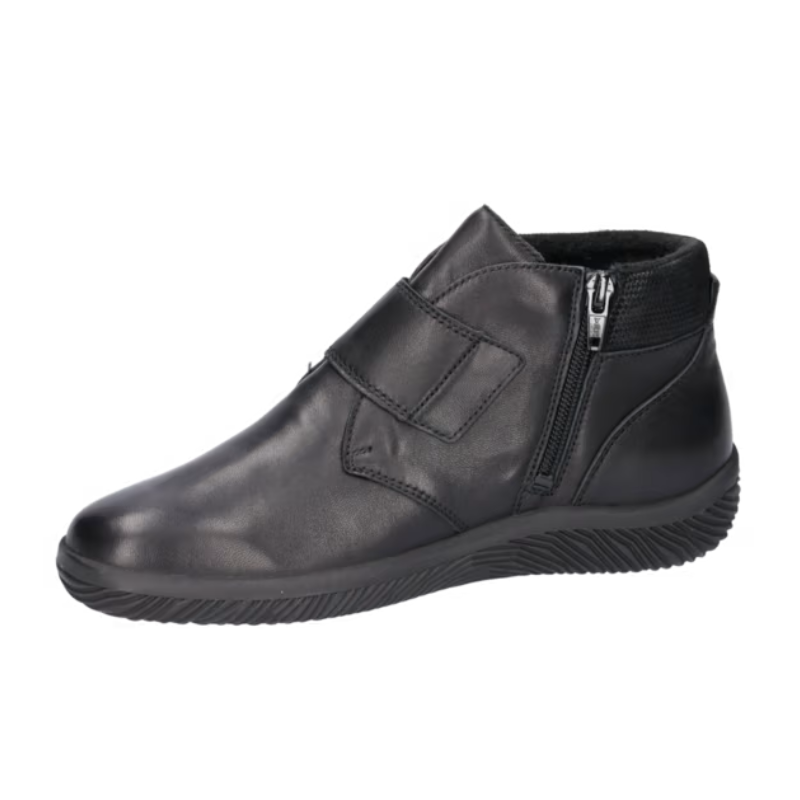 Waldläufer Damenstiefelette – Schwarz