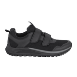 Green Comfort herresneaker med velcro - Sort
