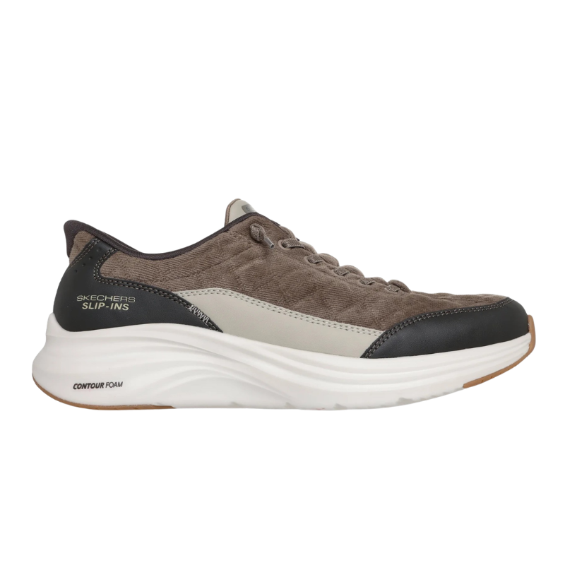 Skechers slip-in Herrensneaker - Oliv