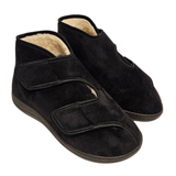 Extro Style Therapieschuh mit Wollfutter - Schwarz
