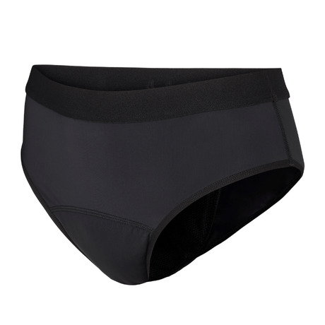 Inkontinens trusse i mikrofiber - Sort