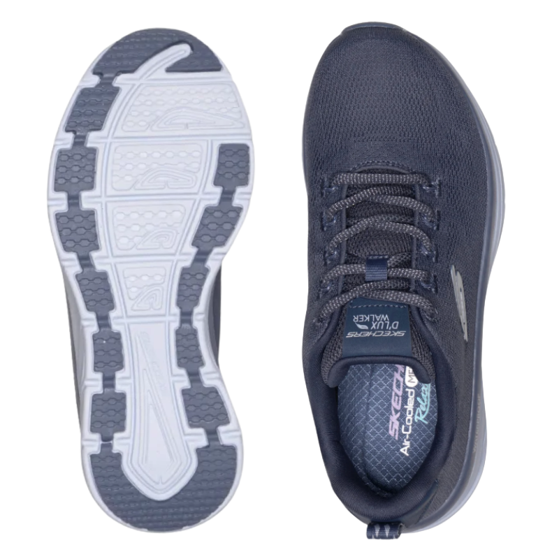Skechers wasserdichter Damen-Sneaker – Staubblau