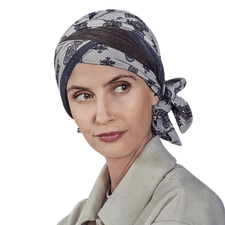 Beatrice turban - Paisley Elegance