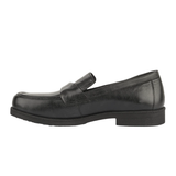 Green Comfort breiter Damen-Loafer – Schwarz