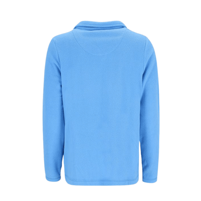 Cardigan i fleece til damer - Lyseblå