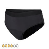 Inkontinens trusse Elva MidRise 90 - Sort