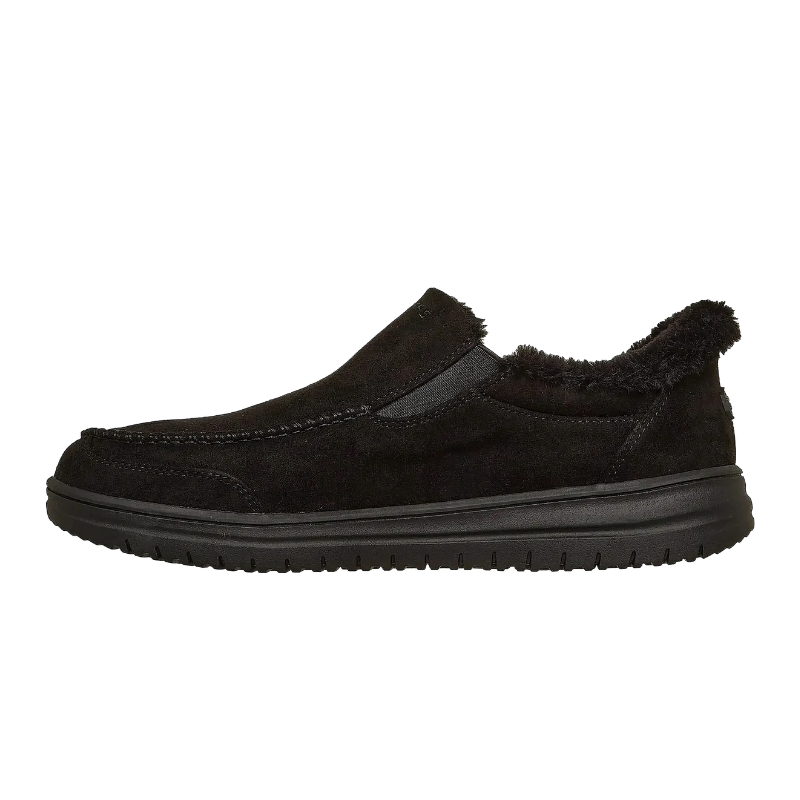 Skechers slip-in Herren-Hausschuhe – Schwarz