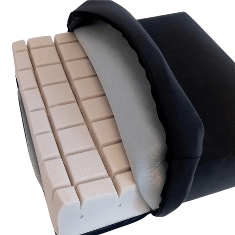 Velourbetræk til siddepude - 40x40x8 cm