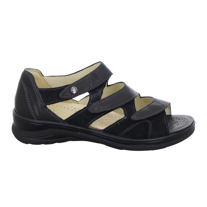 Fidelio Schuhe 496016-60 Schwarz Nappa/Kombi