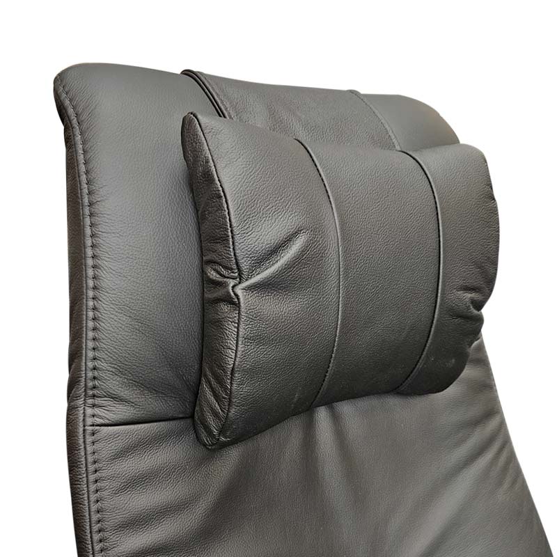 Himolla nakkepude, Buet, Sort læder - Seniorshop