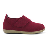 Damenhausschuhe, Weinrot, New Feet